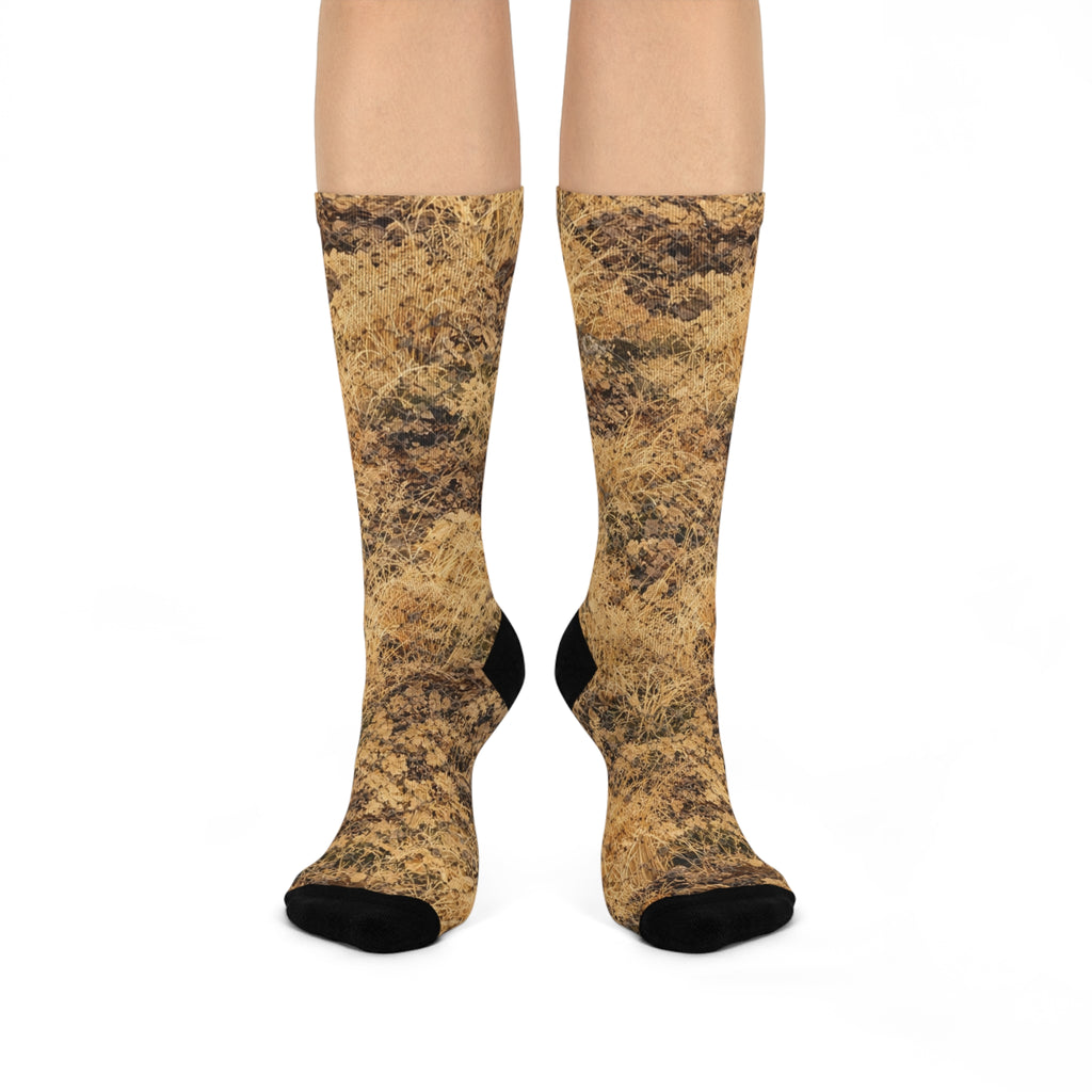 Camo Camping Crew Socks