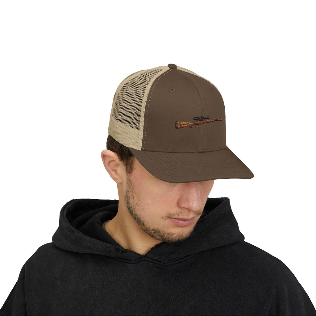 Rifle Silhouette Trucker Cap