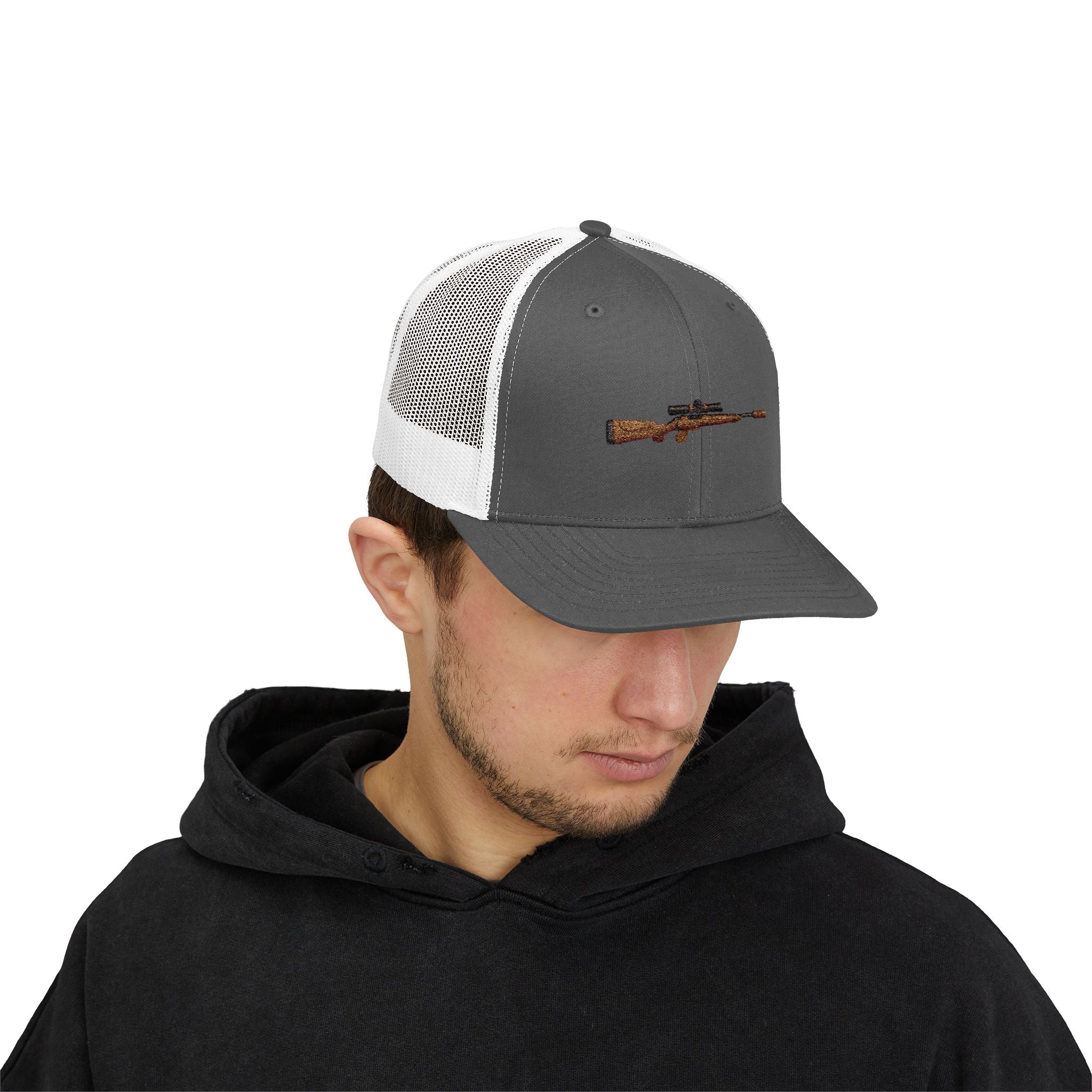 Rifle Silhouette Trucker Cap
