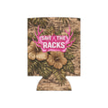 Can Cooler — "Save the Racks" Floral Camo Beverage Holder