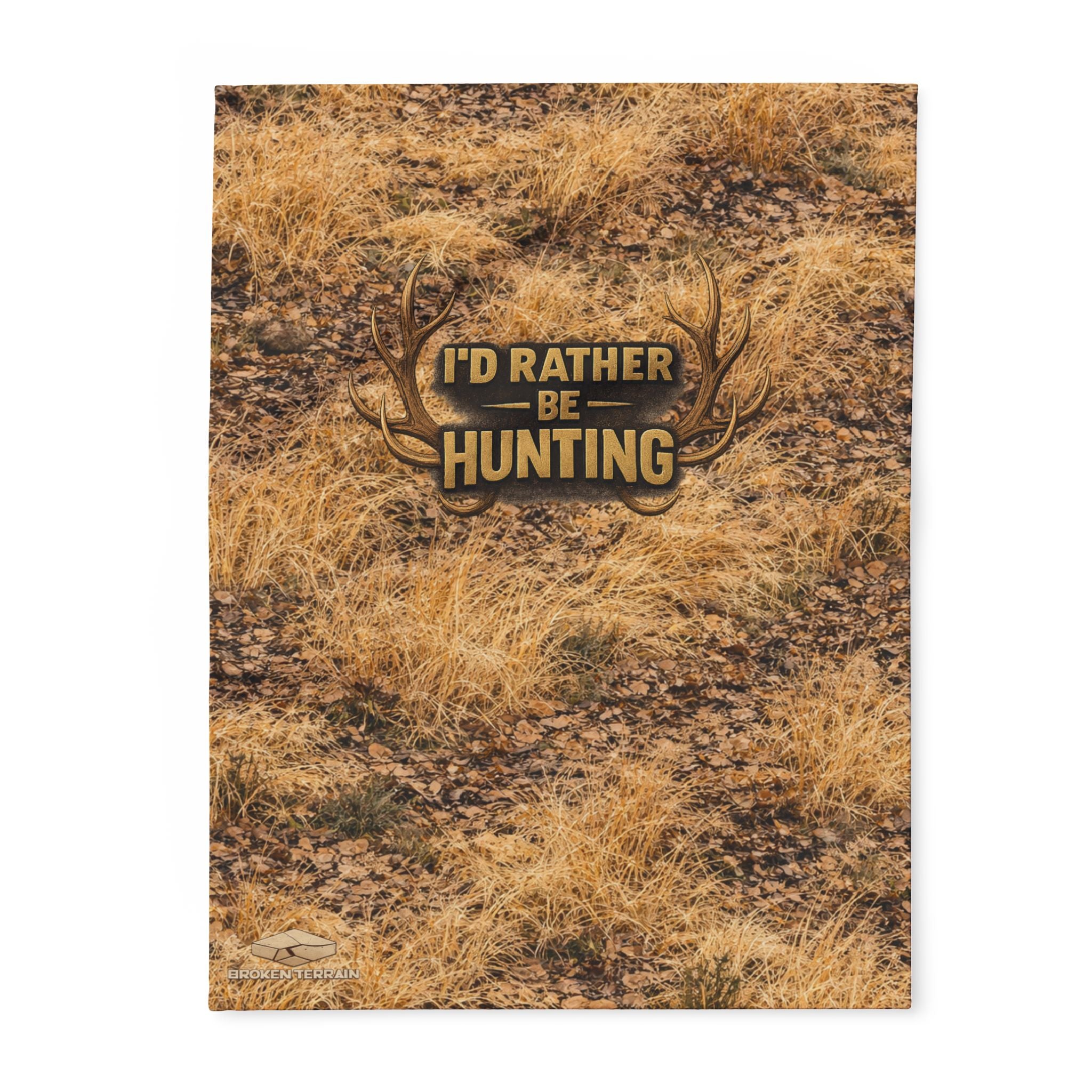 I'd Rather Be Hunting Arctic Fleece Blanket