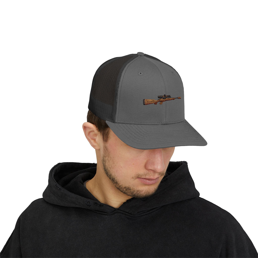Rifle Silhouette Trucker Cap