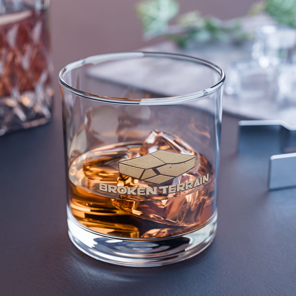 Broken Terrain 10oz Rocks Glass