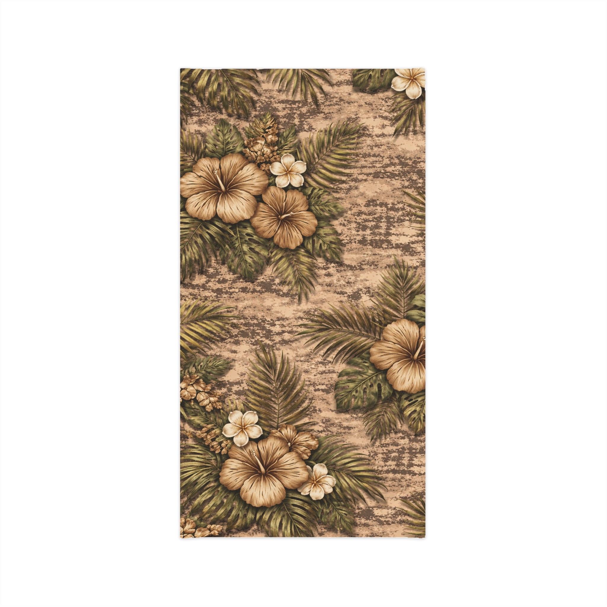 Tropical Hibiscus Camo Neck Gator