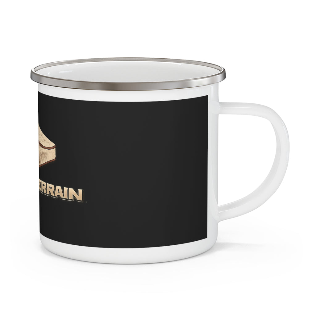 'Broken Terrain' Camping Coffee Cup