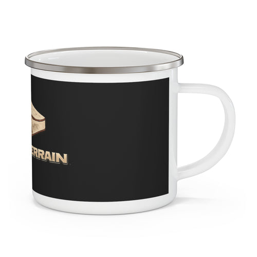 'Broken Terrain' Camping Coffee Cup