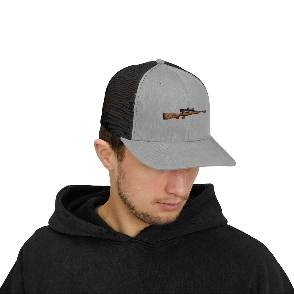 Rifle Silhouette Trucker Cap