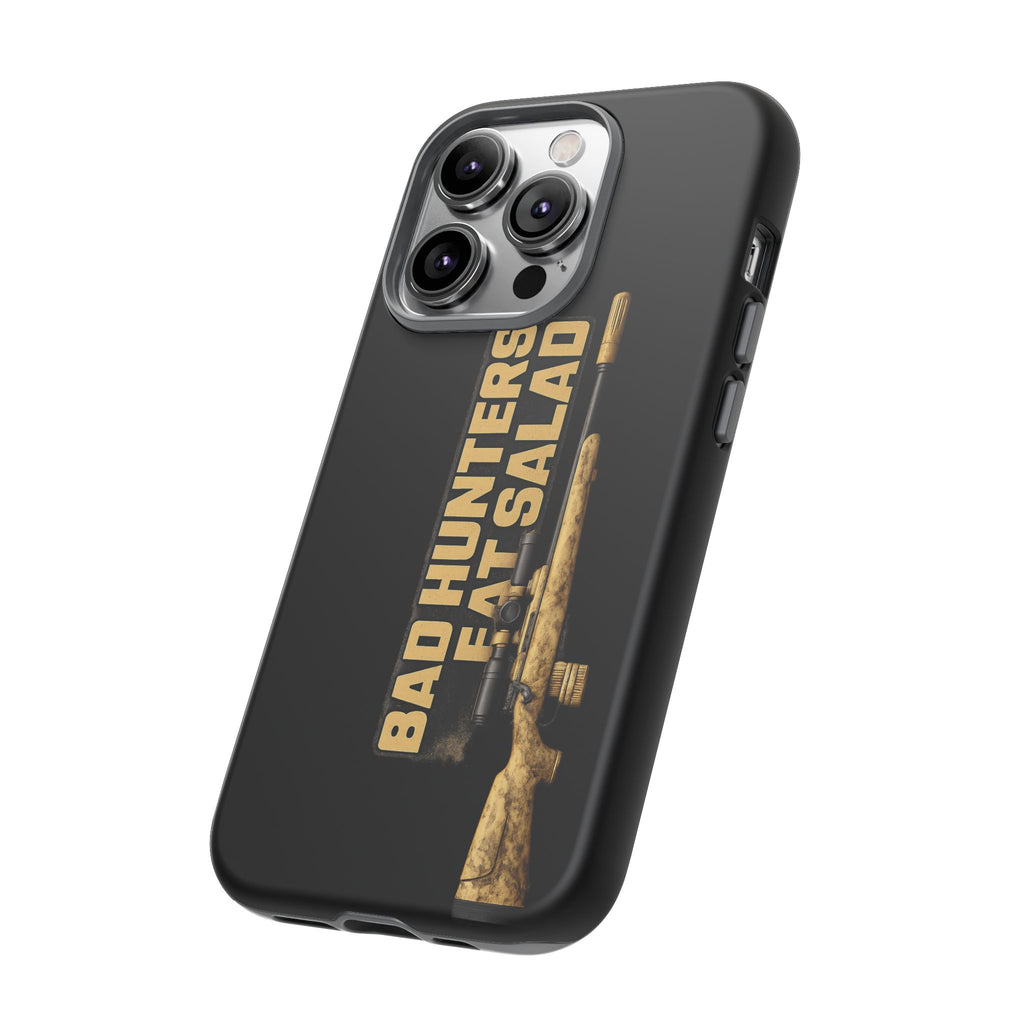 "Bad Hunters Eat Salad" Rifle Graphic Rugged Protective Cover