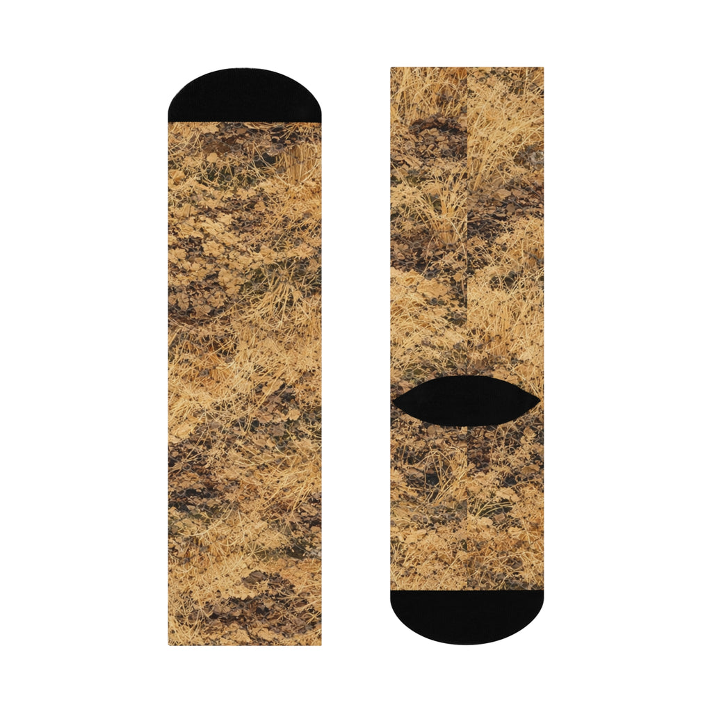 Camo Camping Crew Socks
