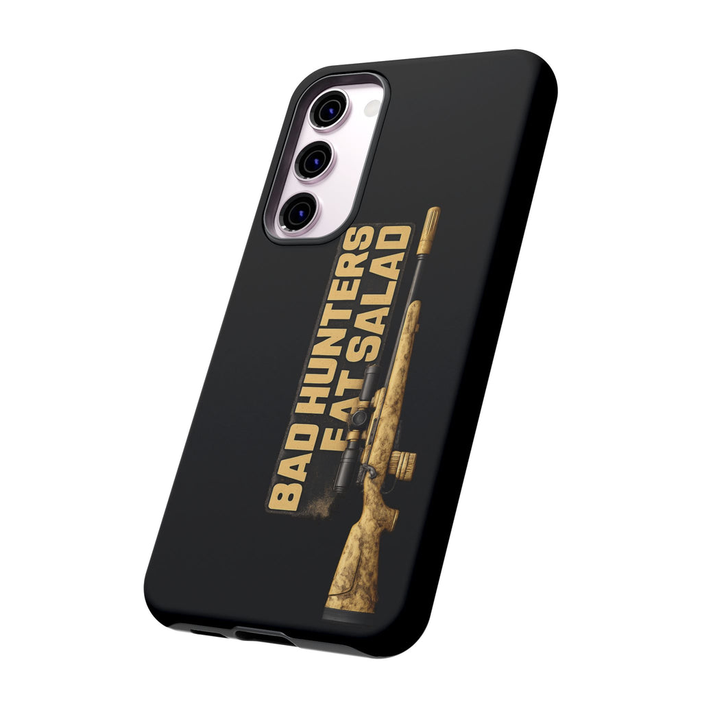 "Bad Hunters Eat Salad" Rifle Graphic Rugged Protective Cover
