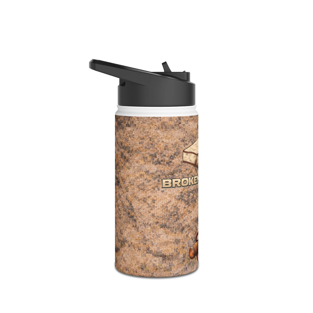 Broken Terrain Cigar Logo Stainless Steel Water Bottle