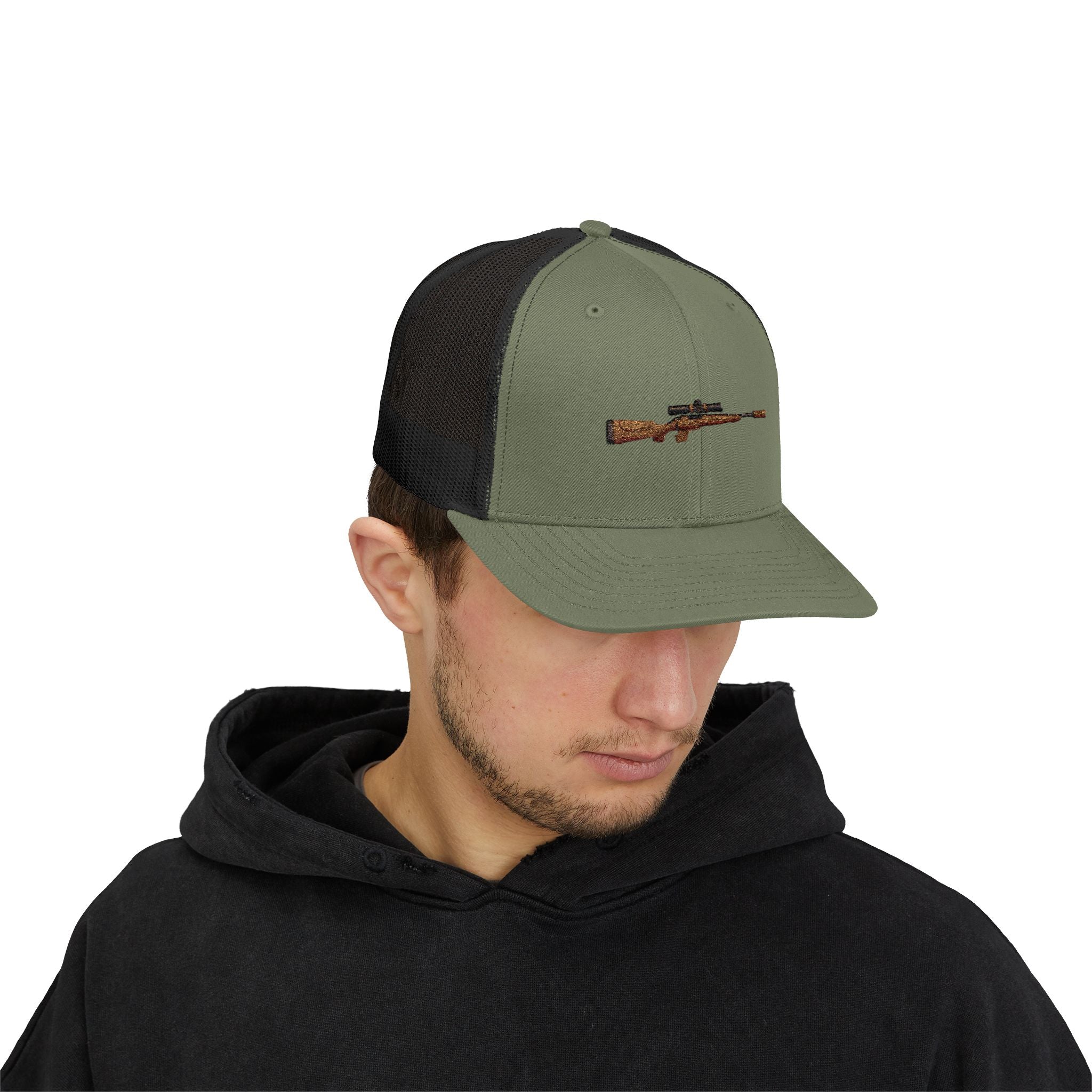 Rifle Silhouette Trucker Cap