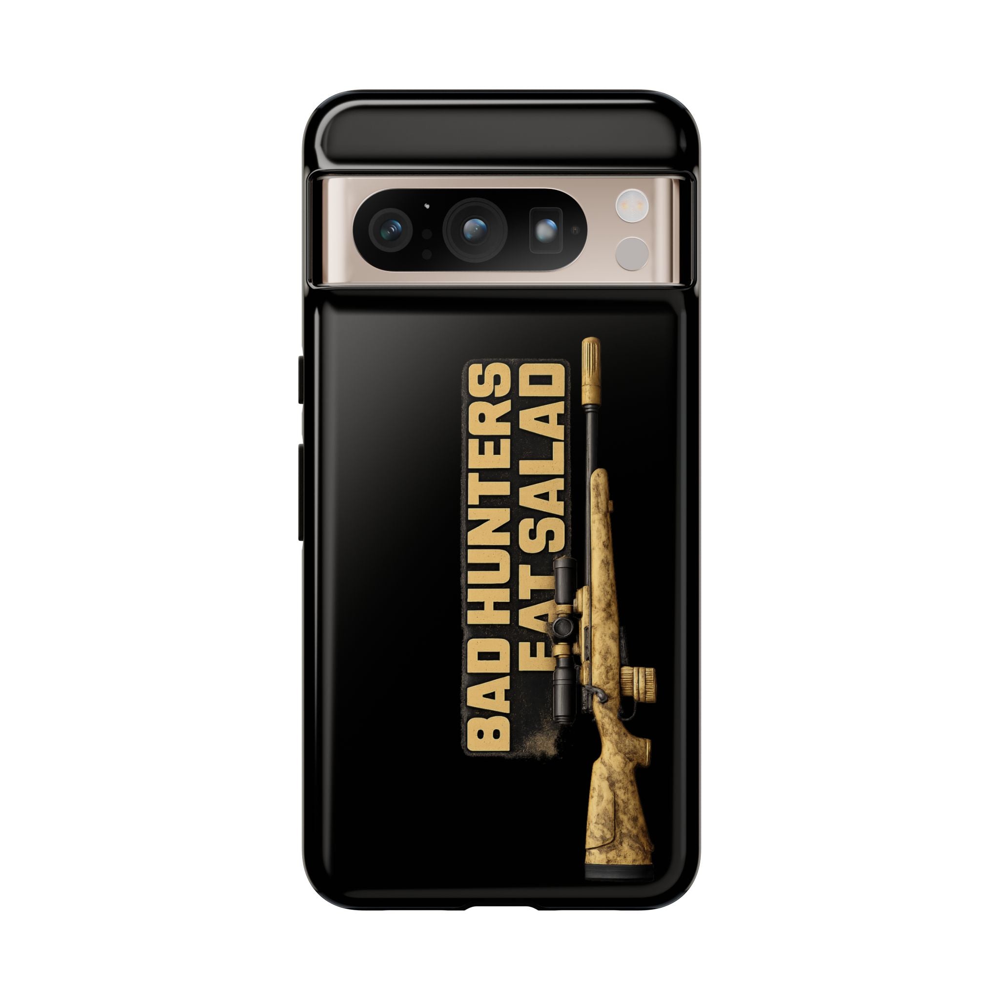 "Bad Hunters Eat Salad" Rifle Graphic Rugged Protective Cover