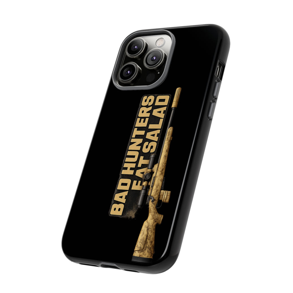 "Bad Hunters Eat Salad" Rifle Graphic Rugged Protective Cover