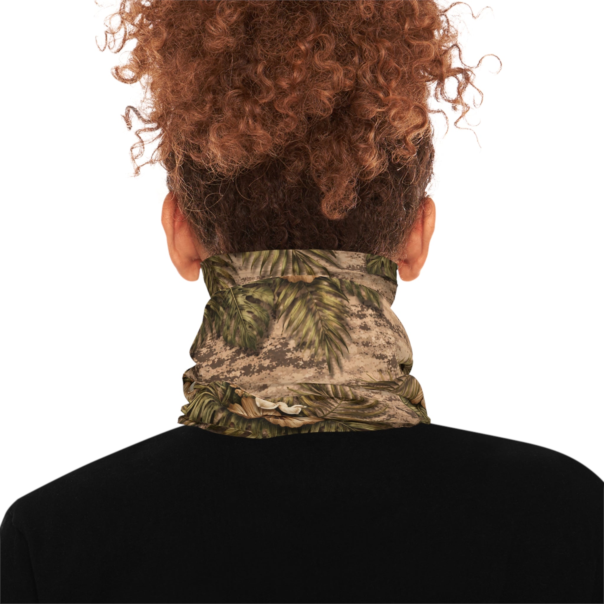 Tropical Hibiscus Camo Neck Gator