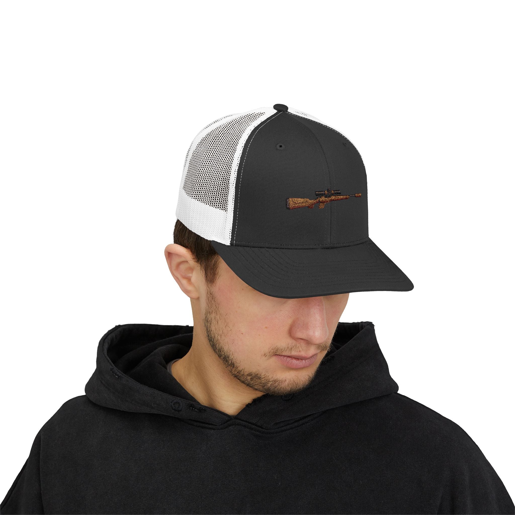 Rifle Silhouette Trucker Cap
