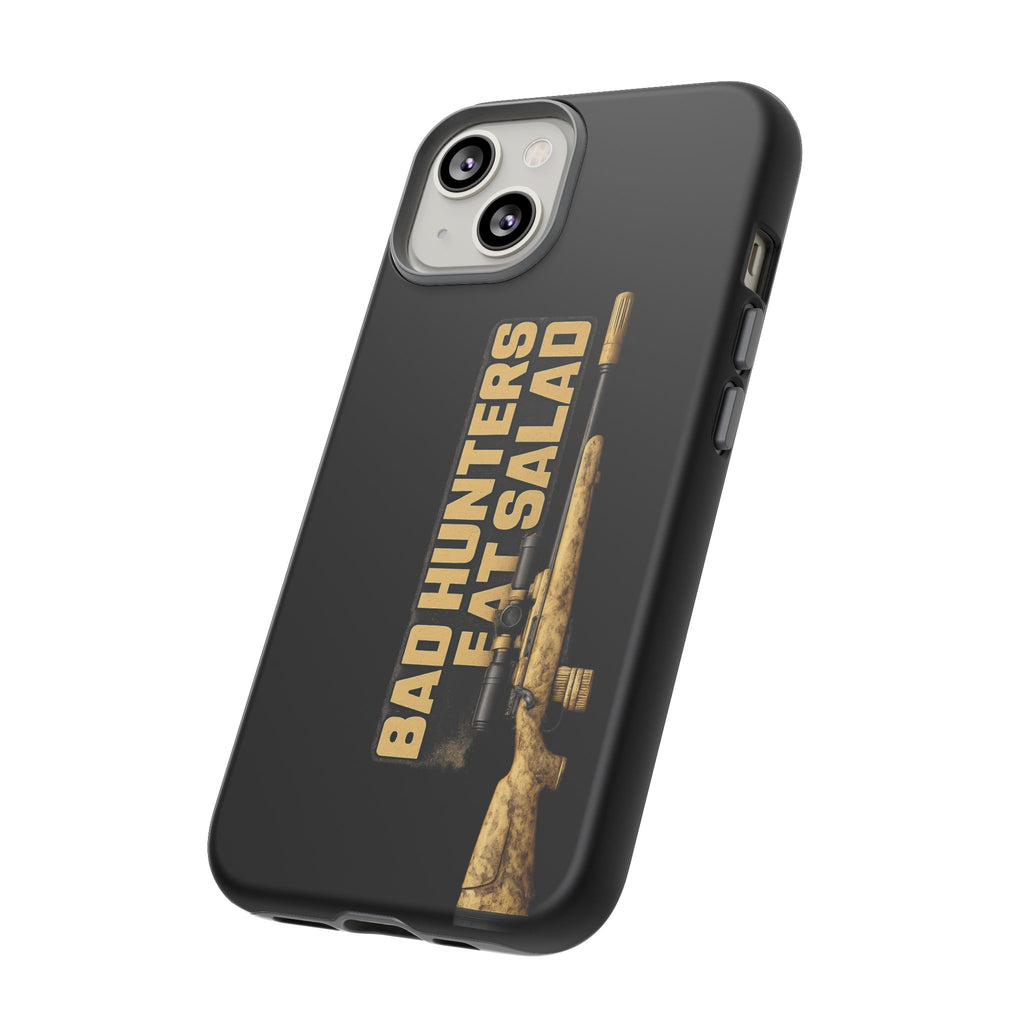 "Bad Hunters Eat Salad" Rifle Graphic Rugged Protective Cover