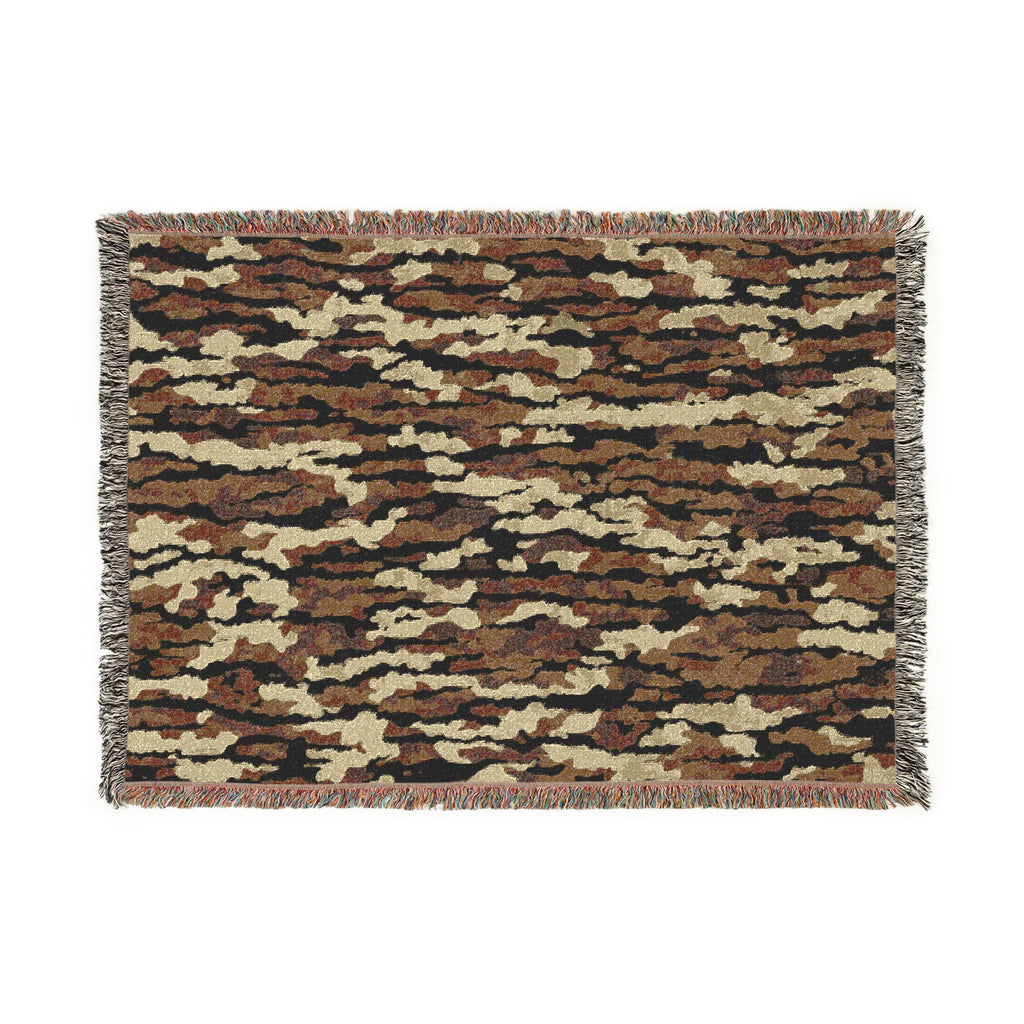 Camouflage Woven Blanket