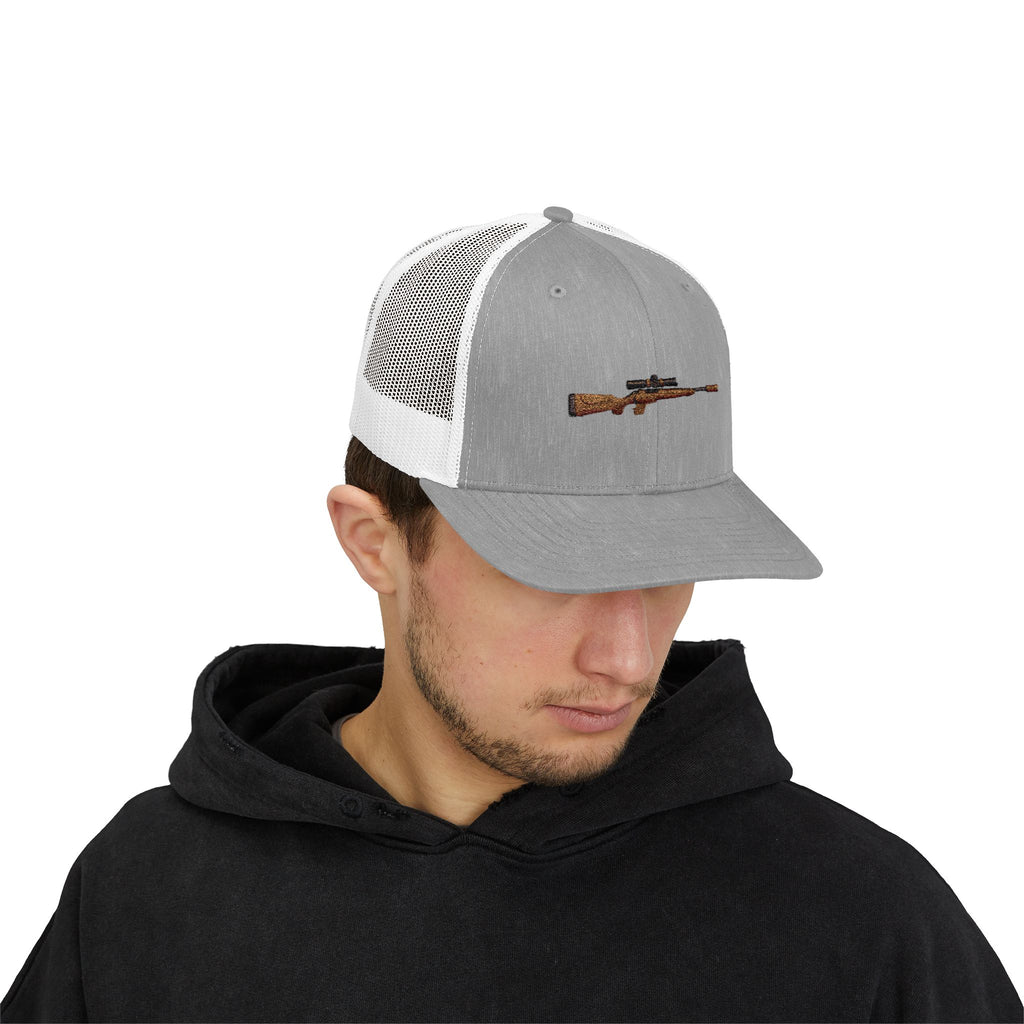 Rifle Silhouette Trucker Cap