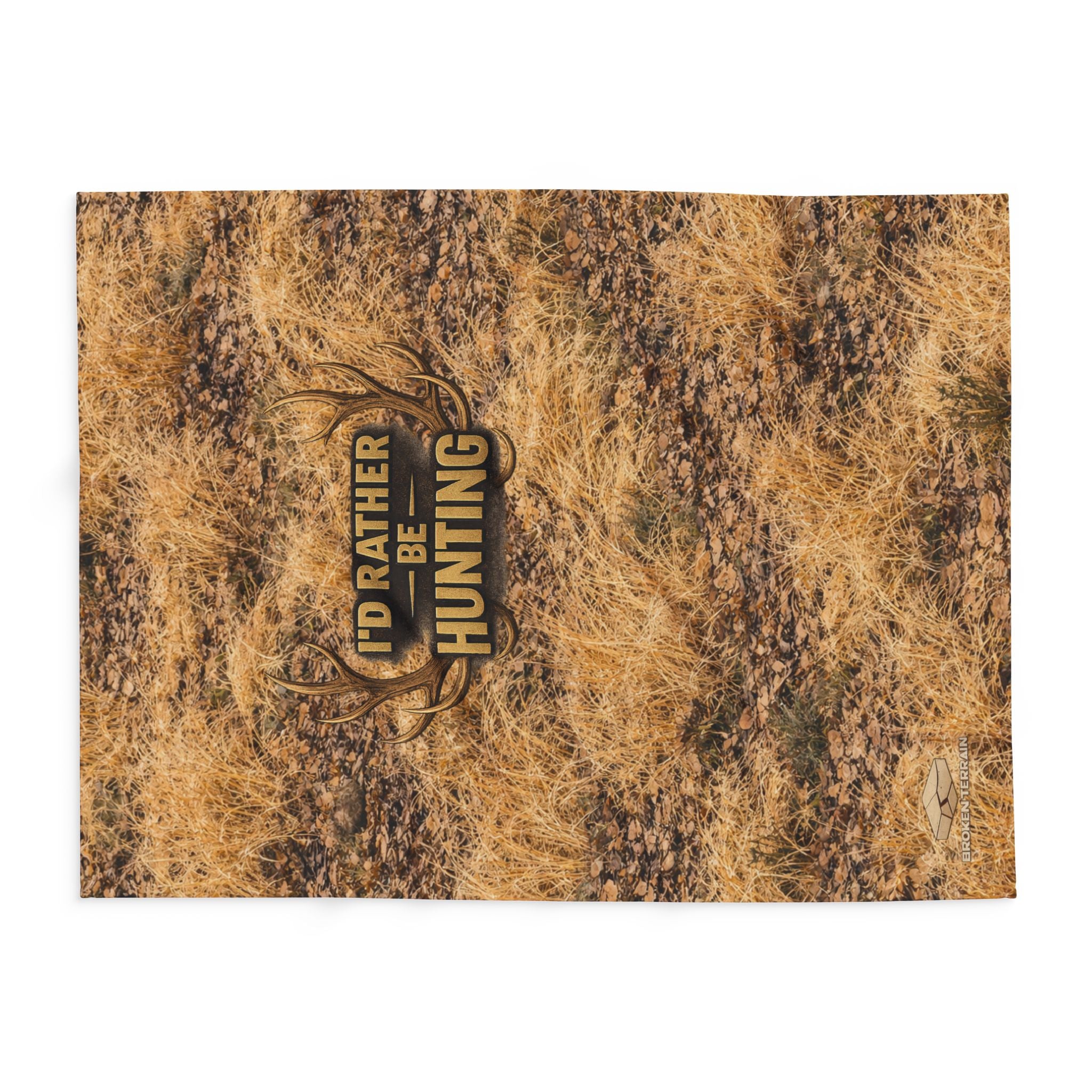 I'd Rather Be Hunting Arctic Fleece Blanket