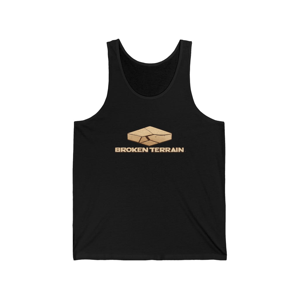 Bad Hunters Eat Salad Tank Top — Hunting Rifle Graphic Unisex Jersey Tank