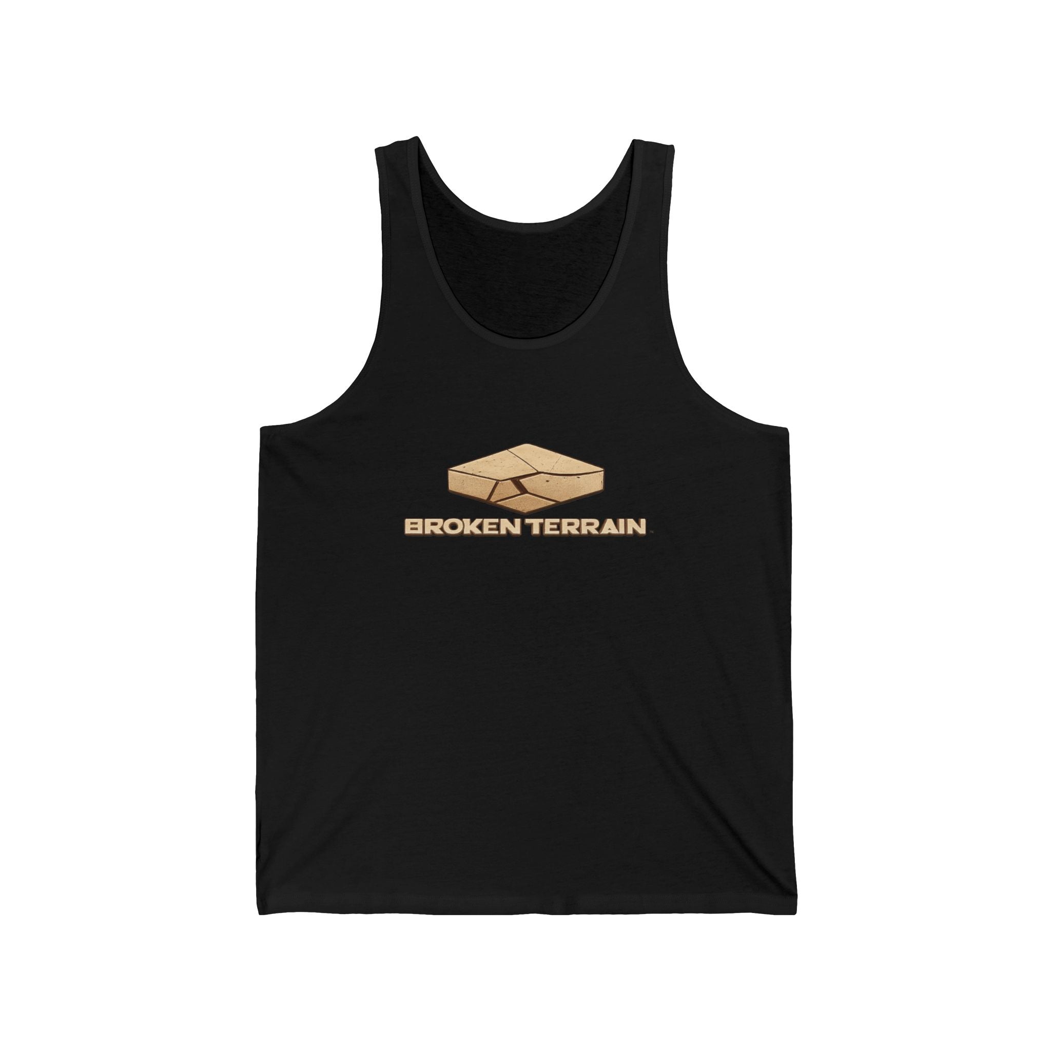 Bad Hunters Eat Salad Tank Top — Hunting Rifle Graphic Unisex Jersey Tank