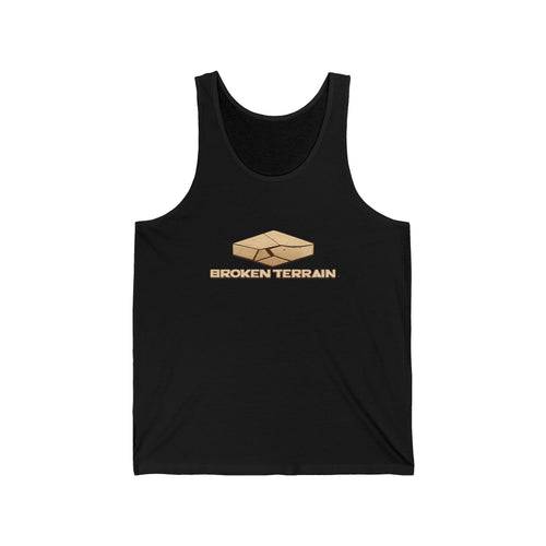 Bad Hunters Eat Salad Tank Top — Hunting Rifle Graphic Unisex Jersey Tank