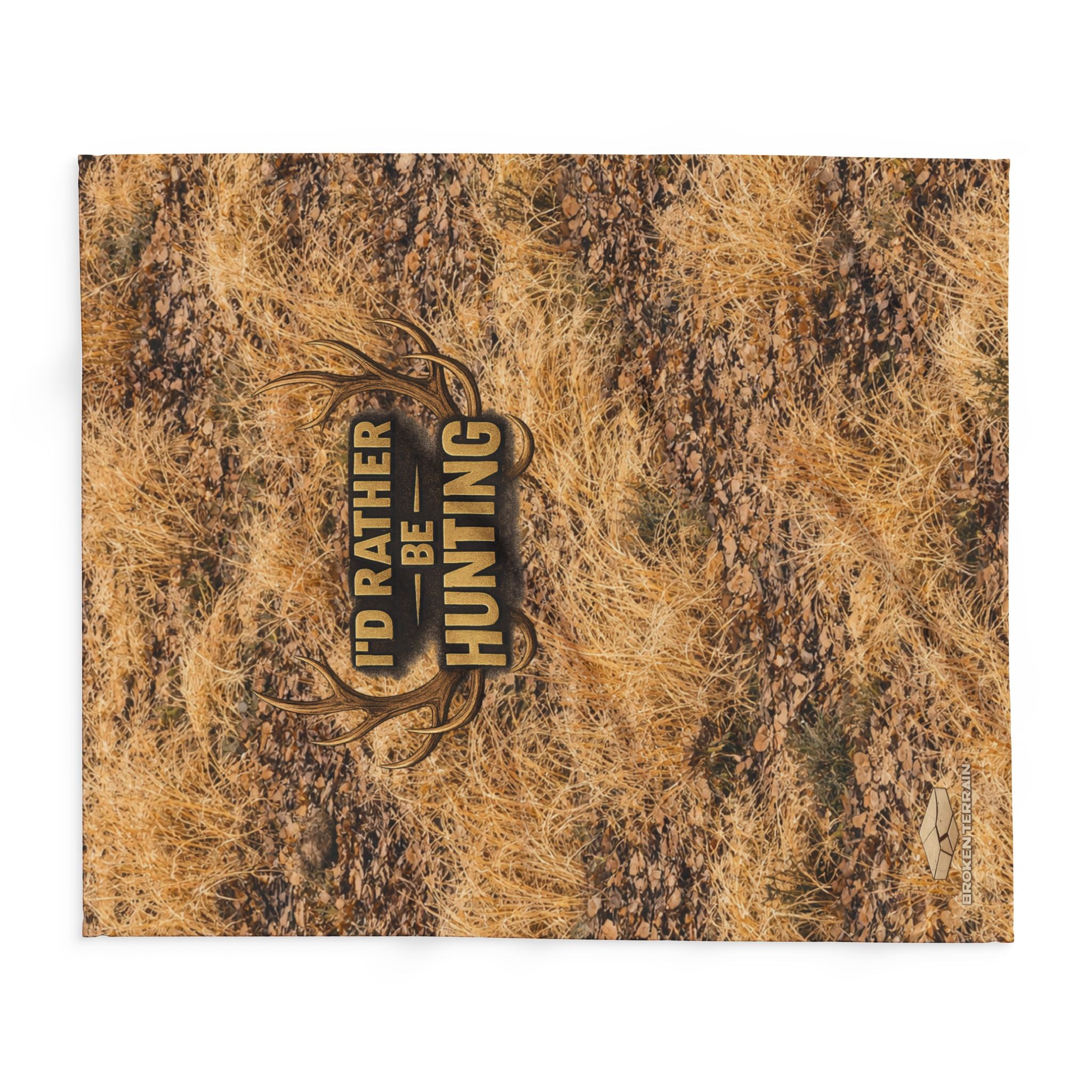 I'd Rather Be Hunting Arctic Fleece Blanket