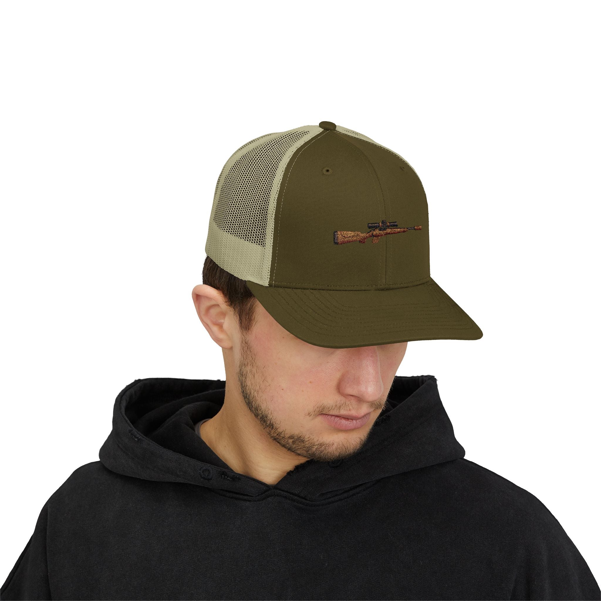 Rifle Silhouette Trucker Cap