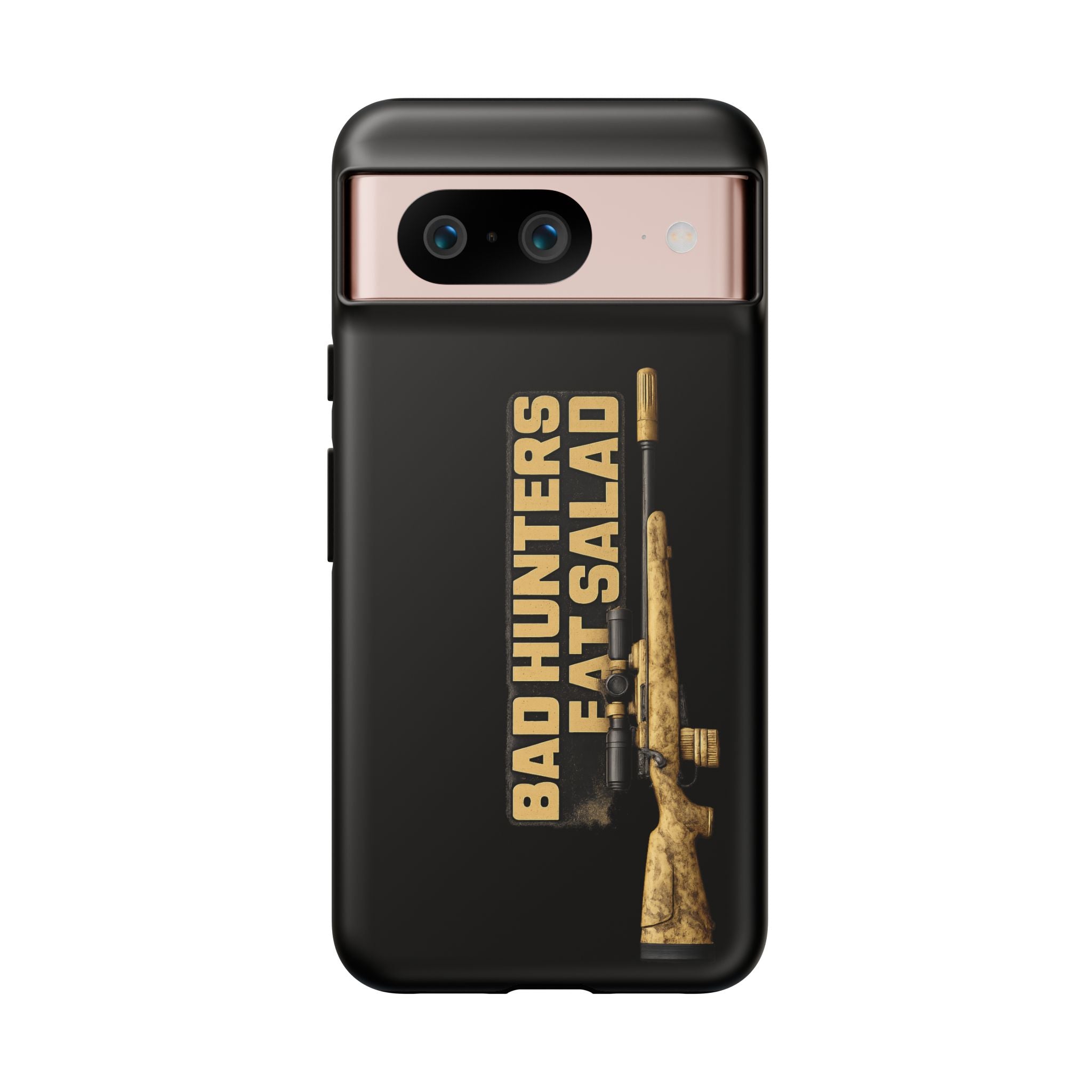 "Bad Hunters Eat Salad" Rifle Graphic Rugged Protective Cover