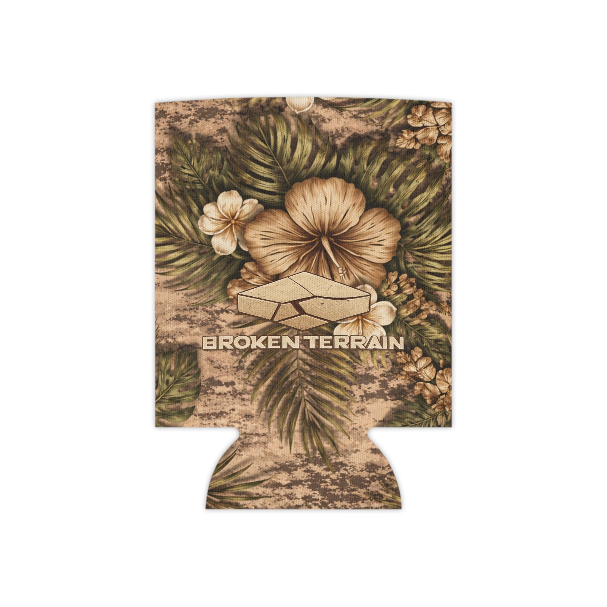 Can Cooler — "Save the Racks" Floral Camo Beverage Holder