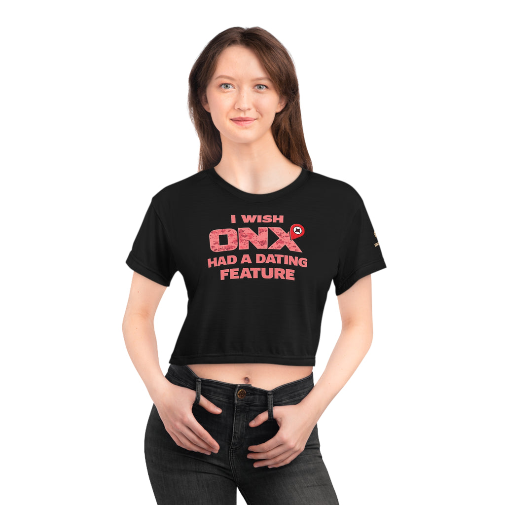 I Wish Onyx Had a Dating Feature Crop Top