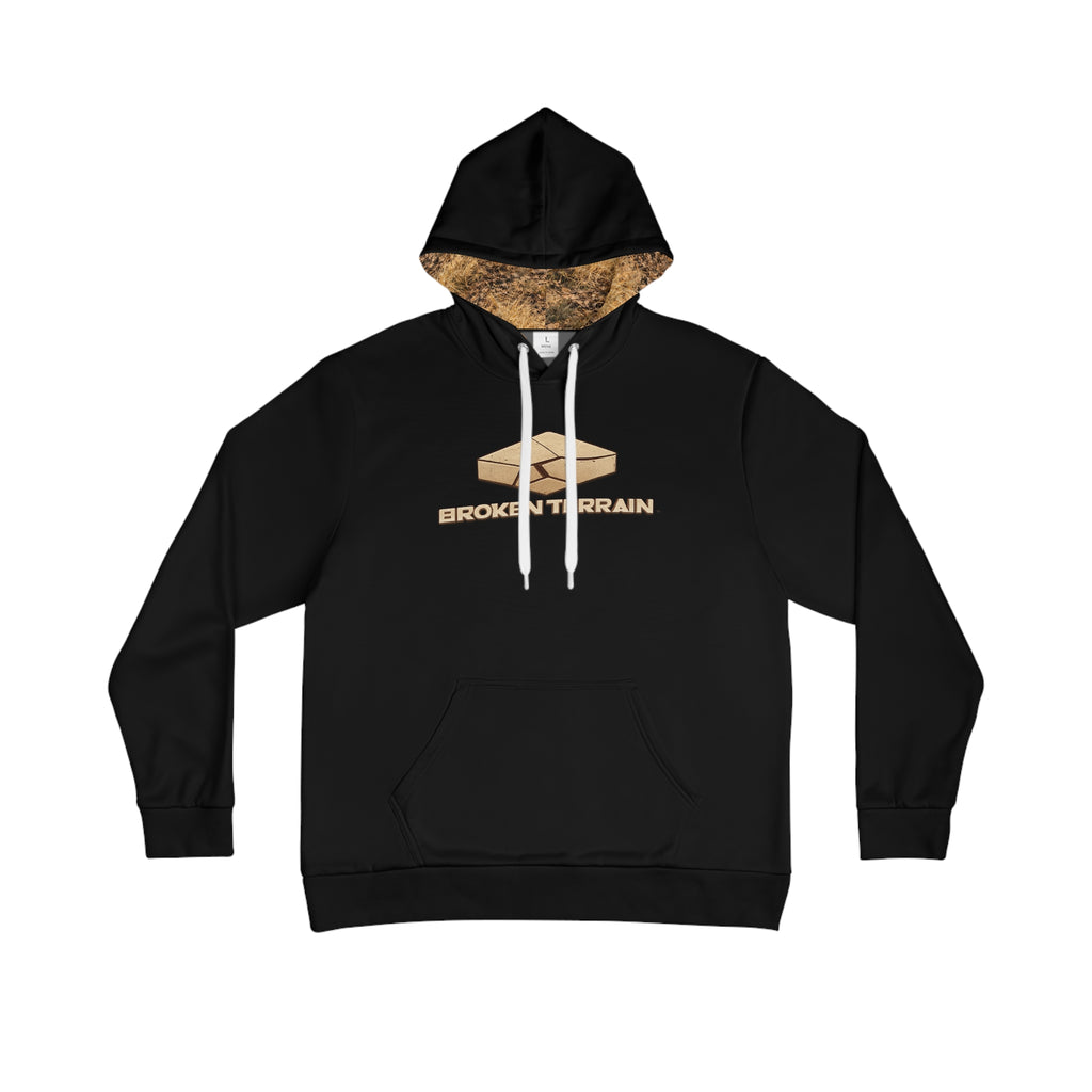 Psalm 144:1 Hoodie — "Blessed Be The Lord, My Rock" Christian Fishing & Hunting Sweatshirt