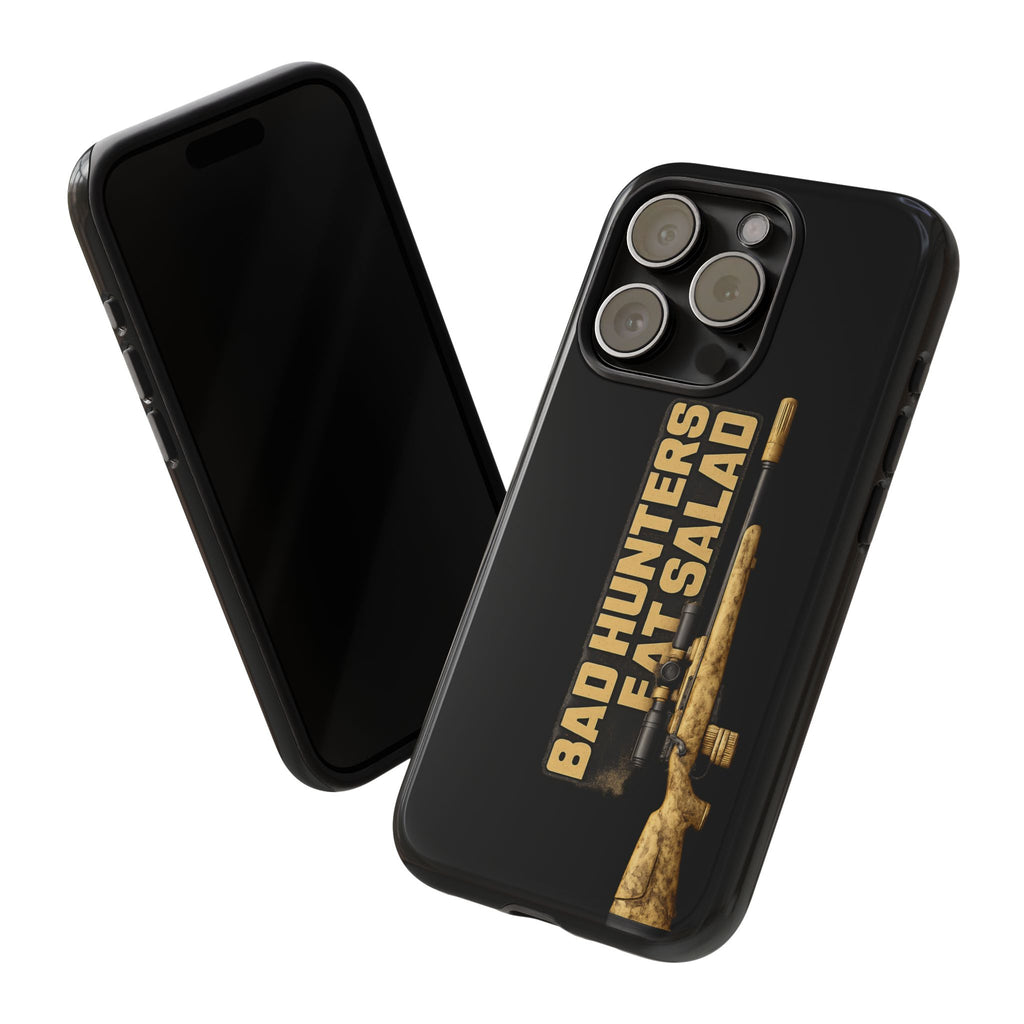 "Bad Hunters Eat Salad" Rifle Graphic Rugged Protective Cover