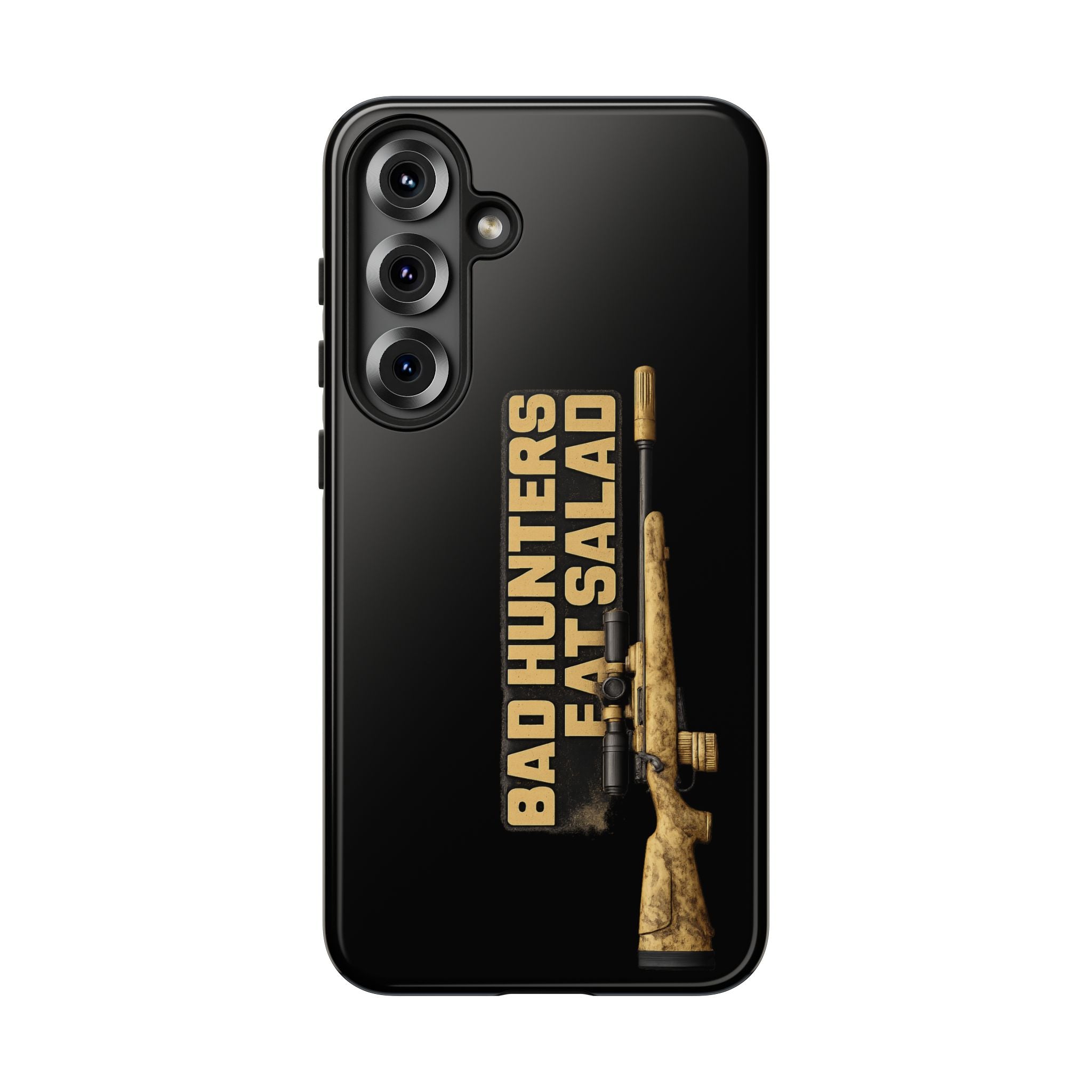 "Bad Hunters Eat Salad" Rifle Graphic Rugged Protective Cover