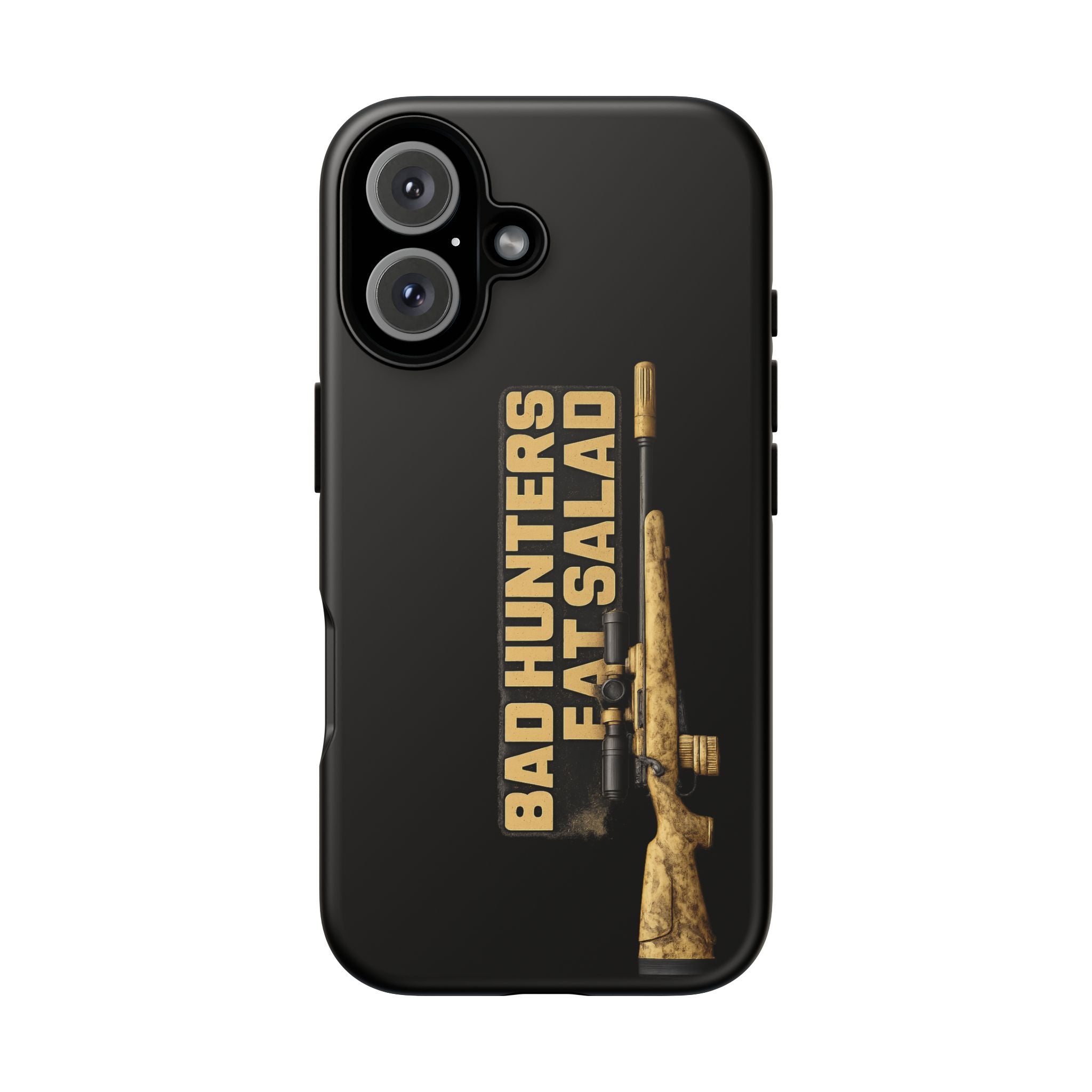 "Bad Hunters Eat Salad" Rifle Graphic Rugged Protective Cover