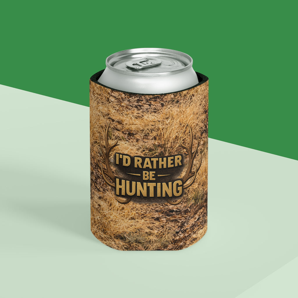 I'd Rather Be Hunting Can Cooler