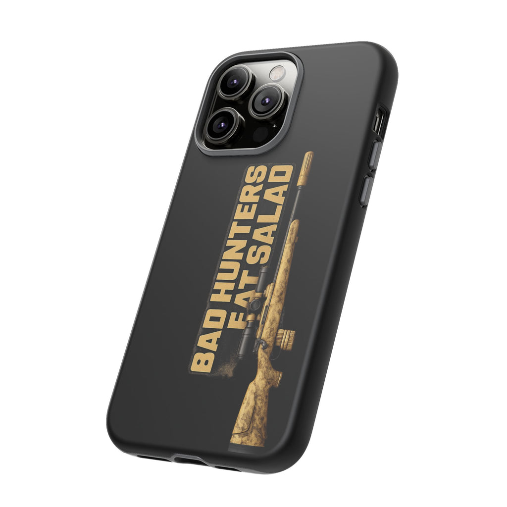 "Bad Hunters Eat Salad" Rifle Graphic Rugged Protective Cover
