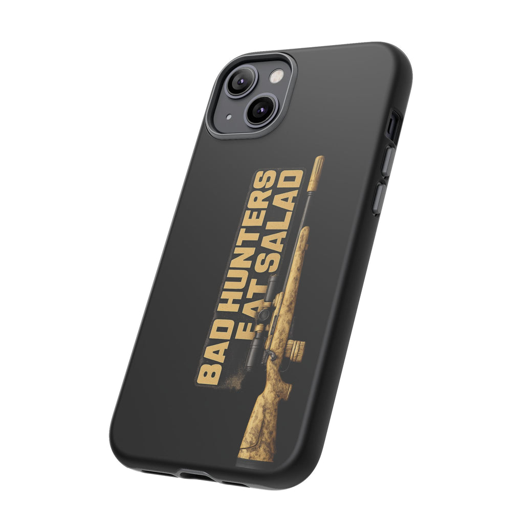 "Bad Hunters Eat Salad" Rifle Graphic Rugged Protective Cover