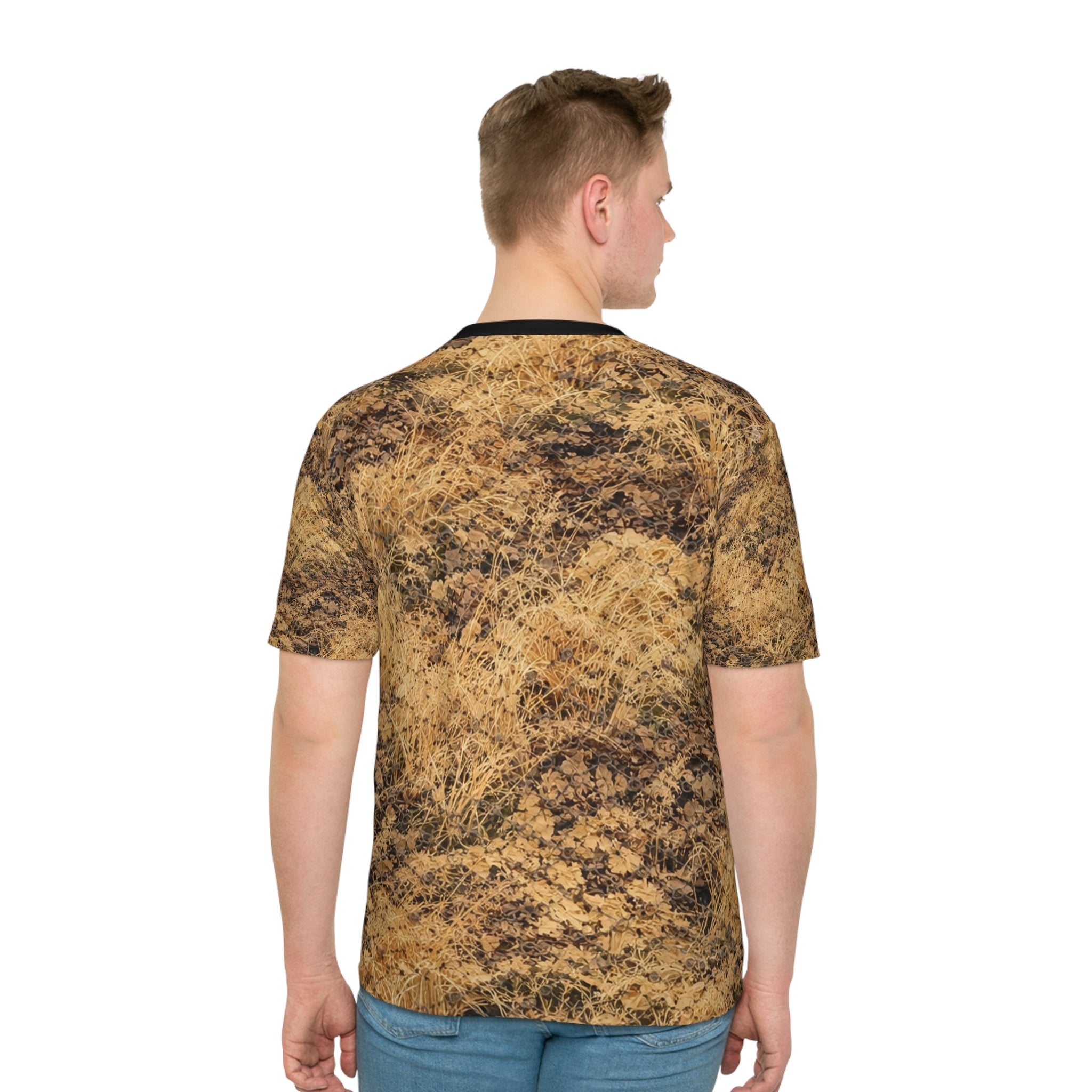 Camo Desert All-Over Print T-Shirt — Men's Loose Fit