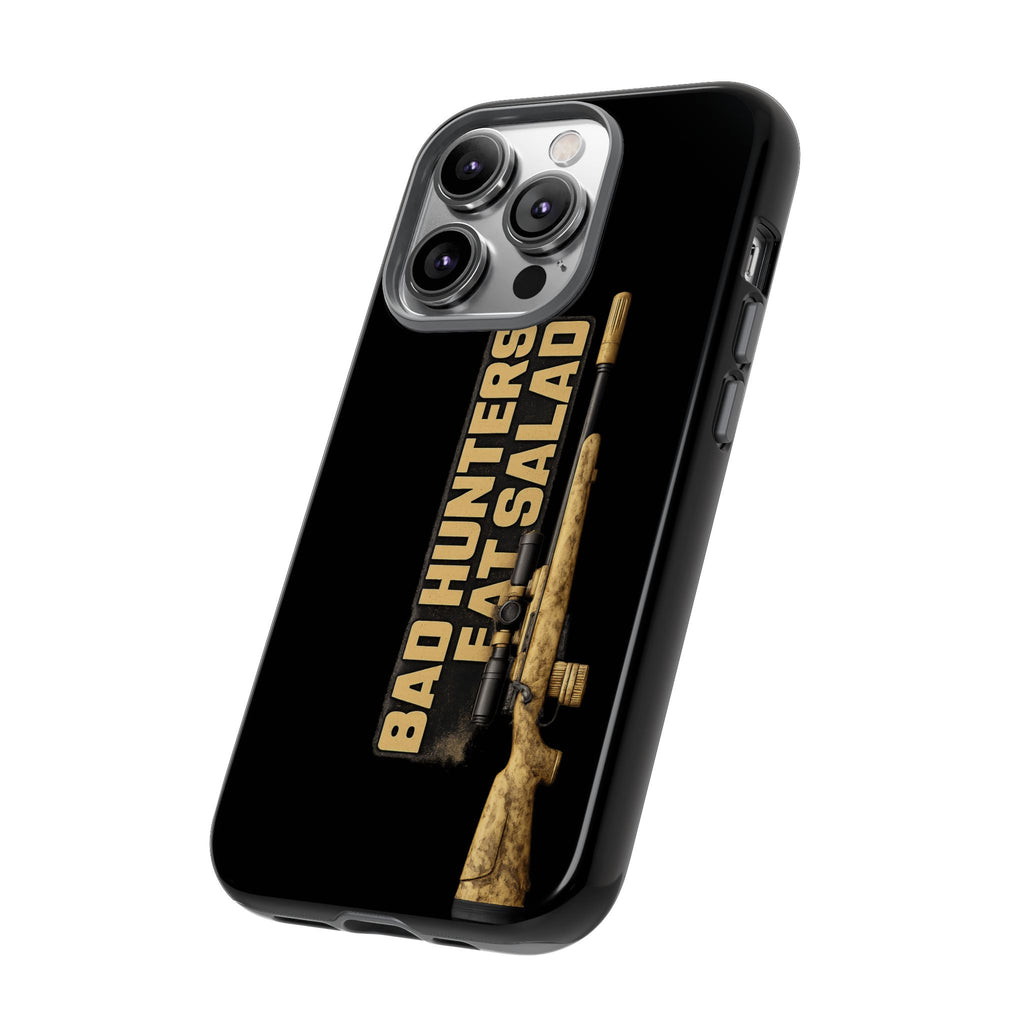 "Bad Hunters Eat Salad" Rifle Graphic Rugged Protective Cover