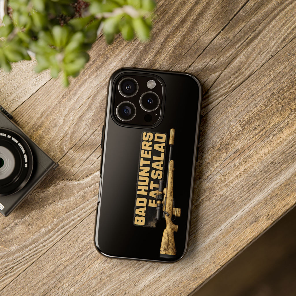 "Bad Hunters Eat Salad" Rifle Graphic Rugged Protective Cover