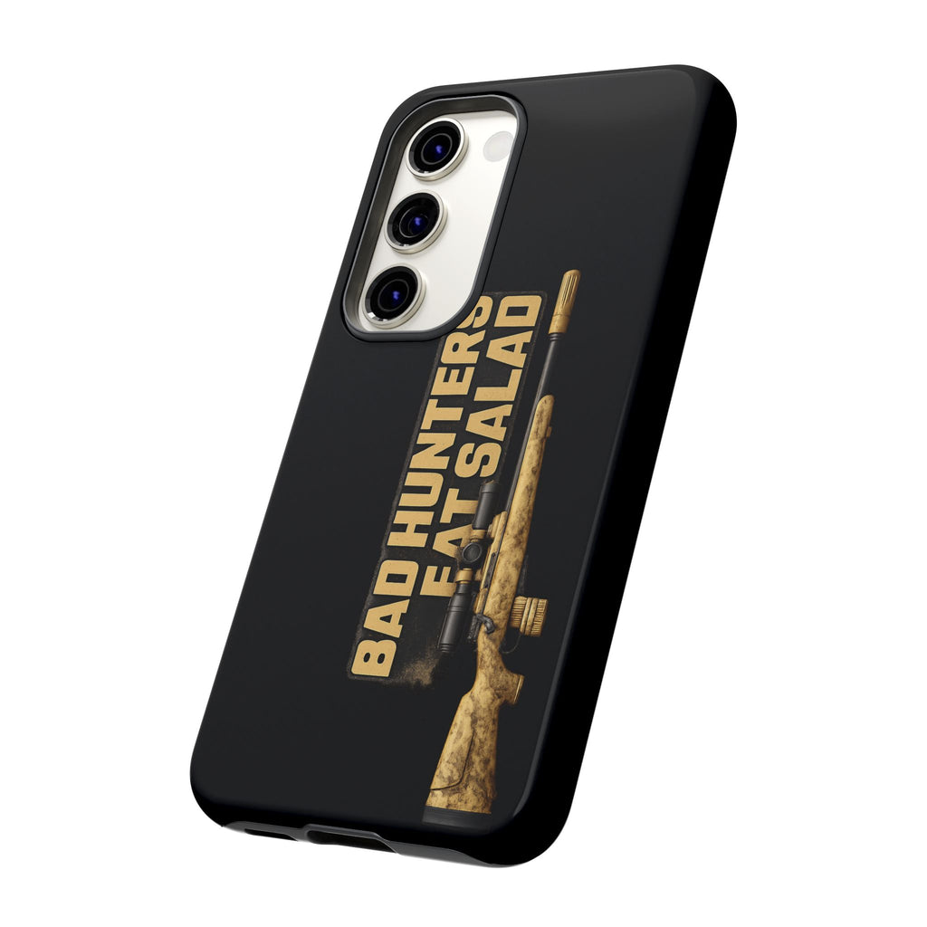 "Bad Hunters Eat Salad" Rifle Graphic Rugged Protective Cover