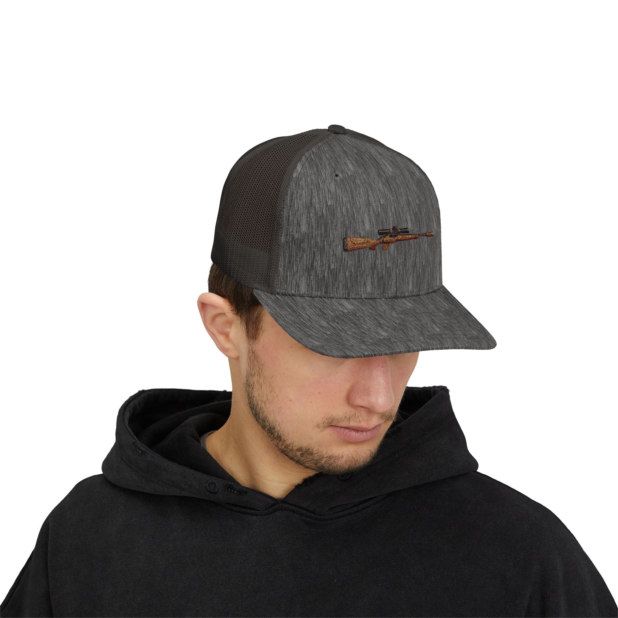 Rifle Silhouette Trucker Cap