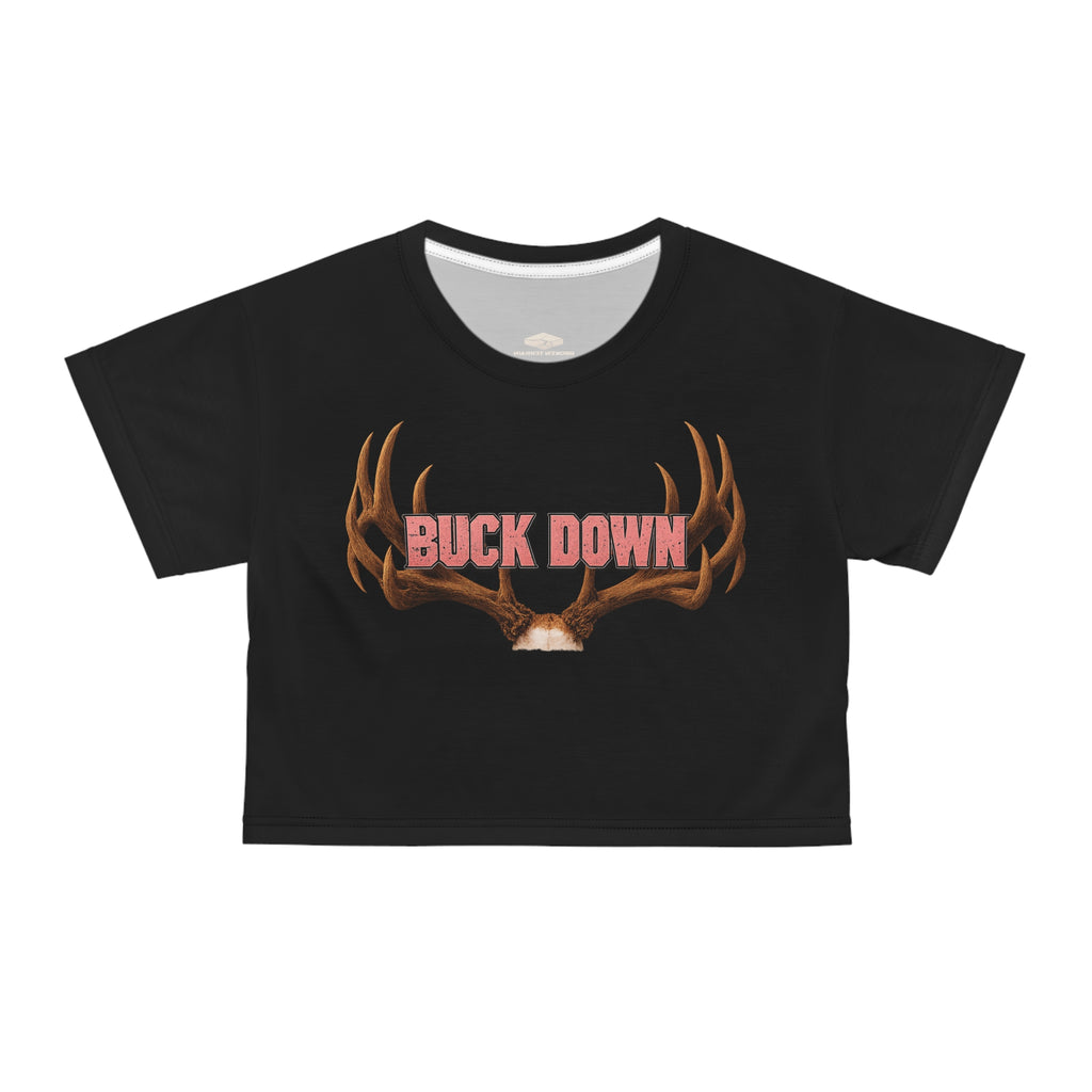 Buck Down Crop Tee