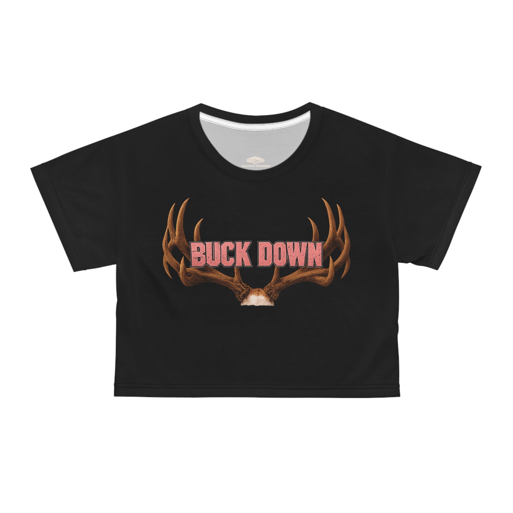 Buck Down Crop Tee