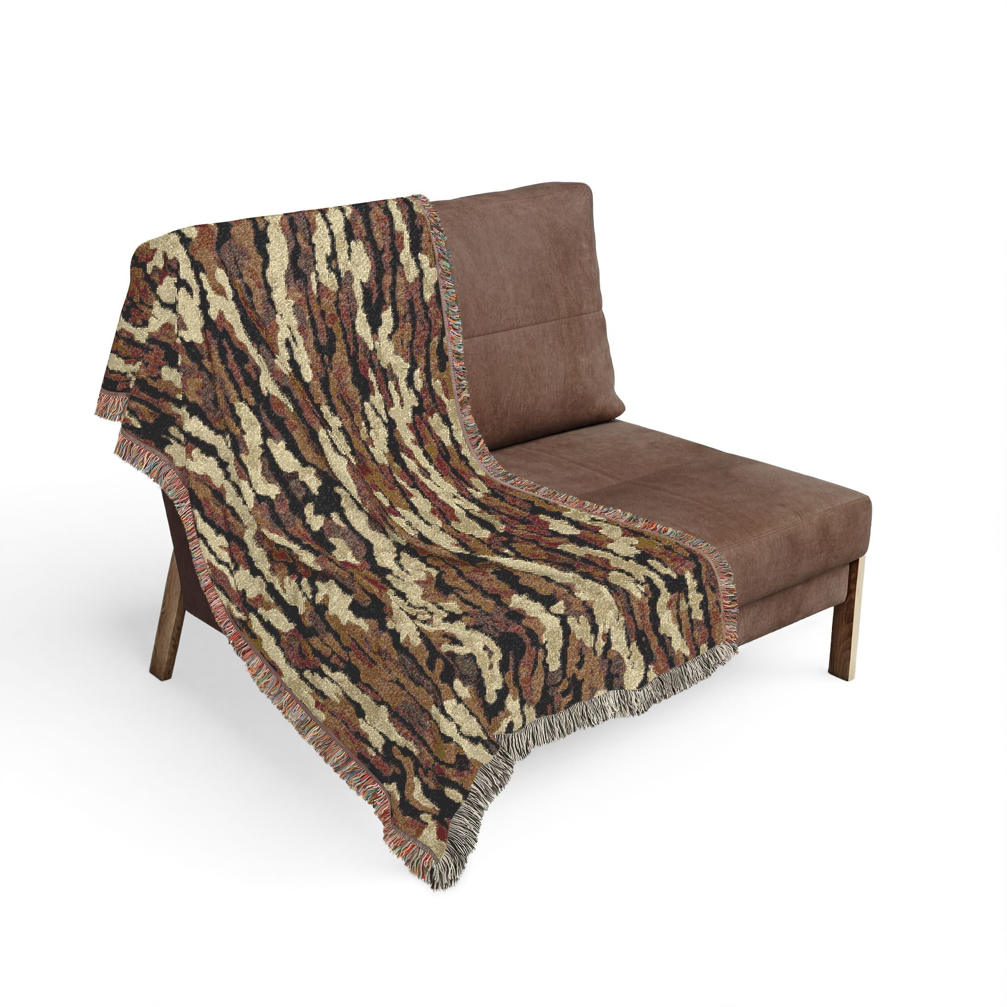 Camouflage Woven Blanket