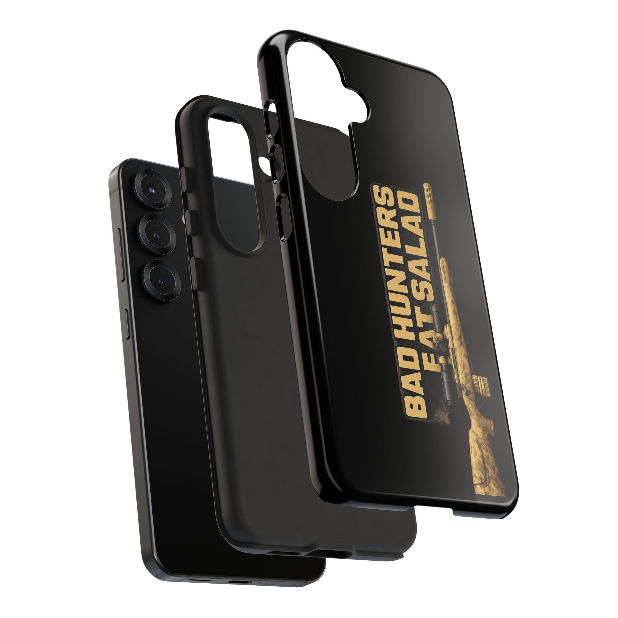 "Bad Hunters Eat Salad" Rifle Graphic Rugged Protective Cover