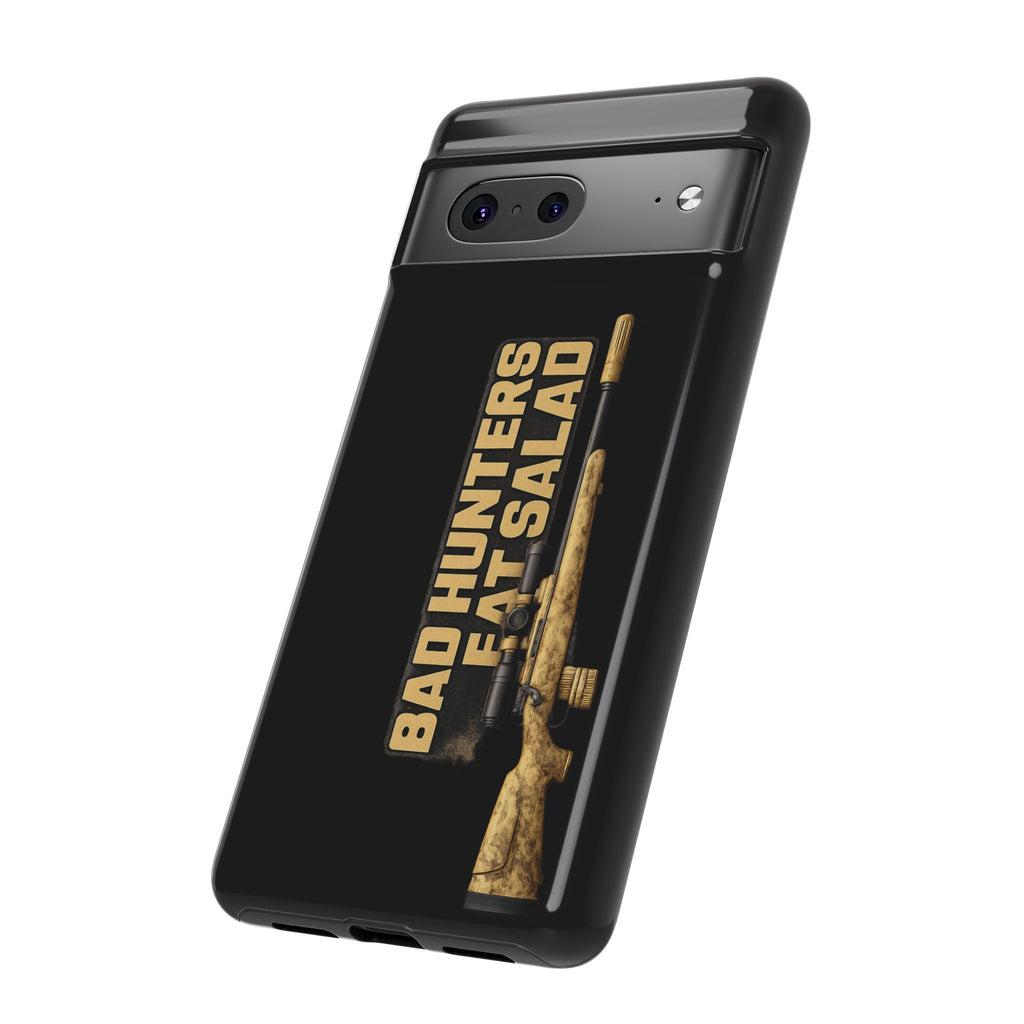 "Bad Hunters Eat Salad" Rifle Graphic Rugged Protective Cover