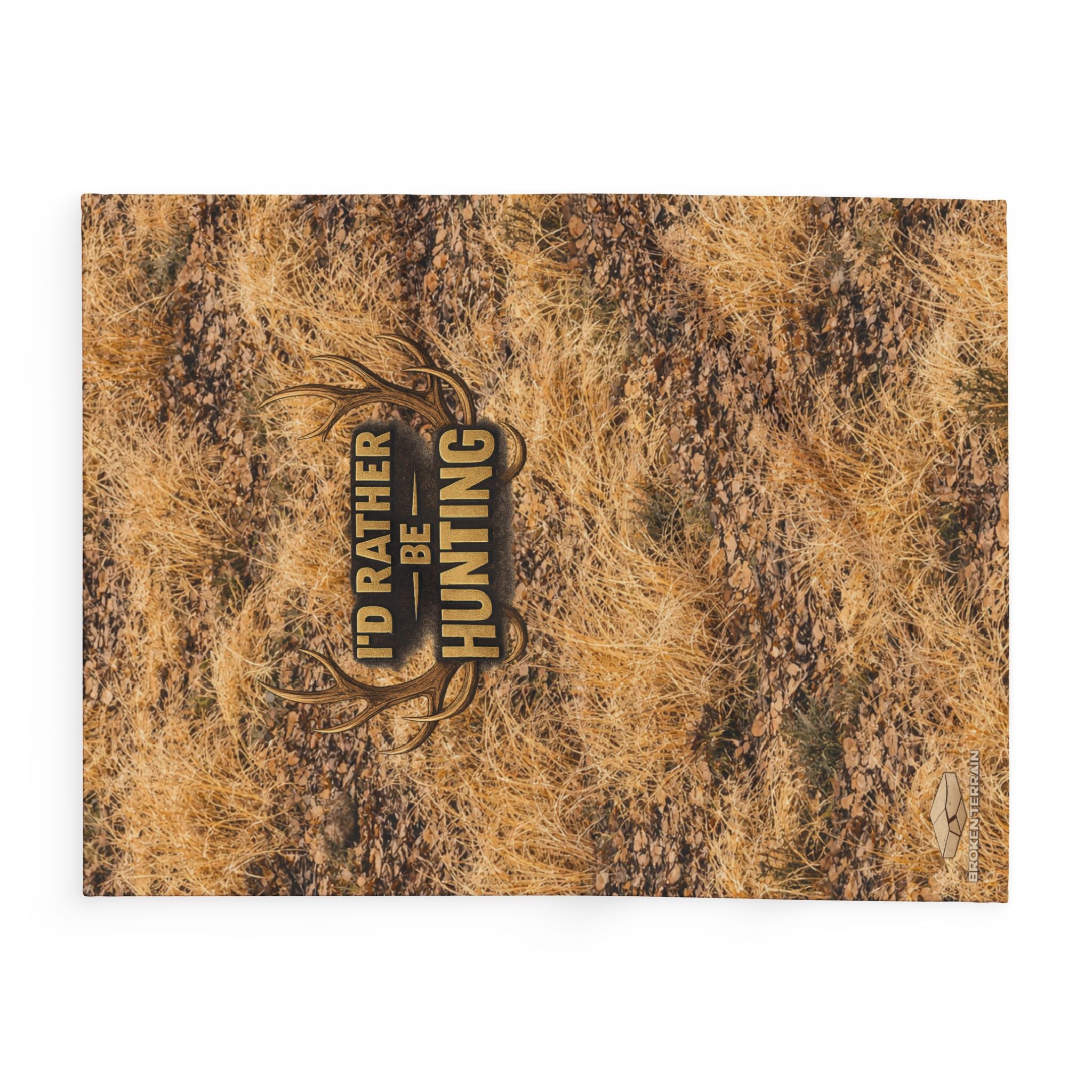 I'd Rather Be Hunting Arctic Fleece Blanket